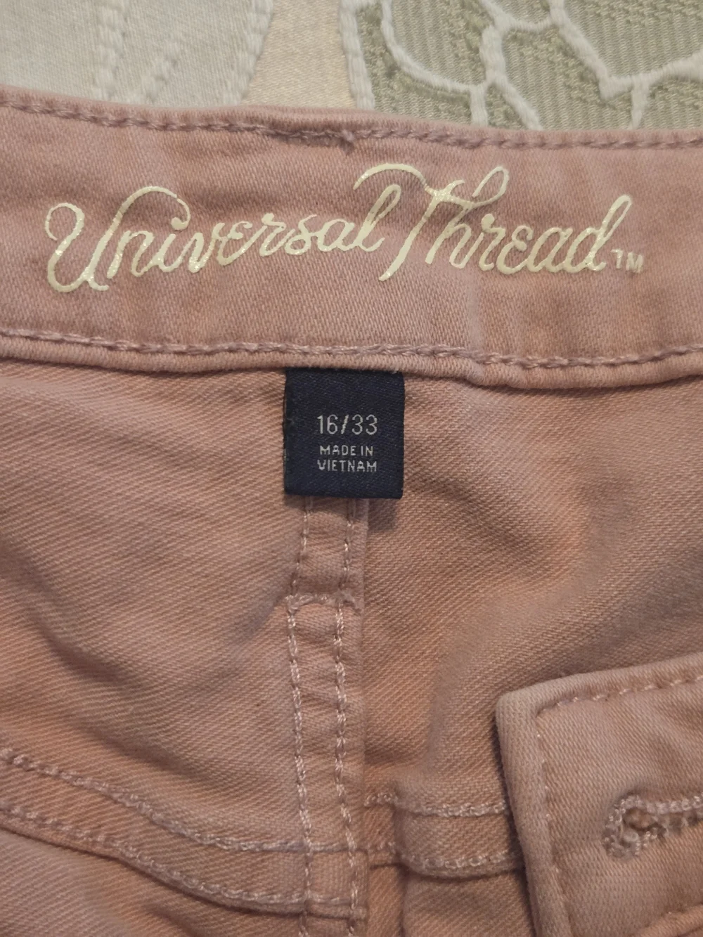 Women’s Distressed Pink Denim Shorts